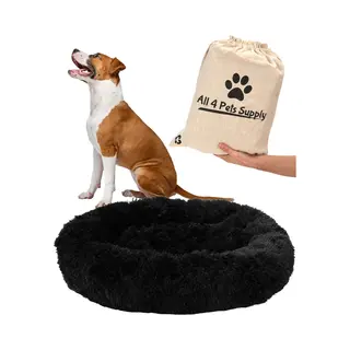 All 4 Pets Supply Hondenmand Donut - Maat M - 70 Cm - Hondenkussen - Hondenbed - Hondenmanden - Hondensofa - Mand Hond - Donut Hondenmand Orthopedisch