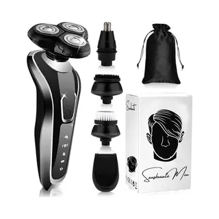Sansbeauté S1110 - 5-in-1 Elektrisch Scheerapparaat - Waterproof - Nat&Droog