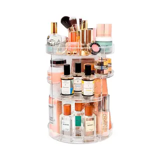 Homewize Abode - Make Up Organizer - 360 Graden Roterende Displaystandaard - Acryl