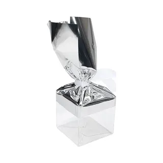 PacklinQ Folie Topper Gemetalliseerd Zilver 12, 7x22, 9 Cm (25 Stuks)