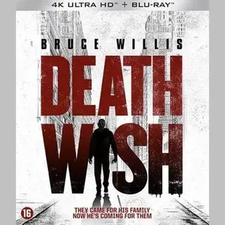 Dutch Film Works Death Wish (4K Ultra Hd Blu-ray)