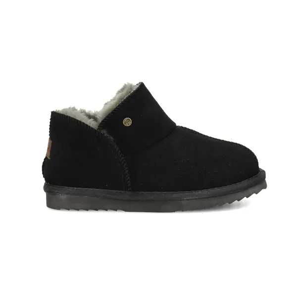 Warmbat Huisschoenen 'Willow' Zwart thumbnail