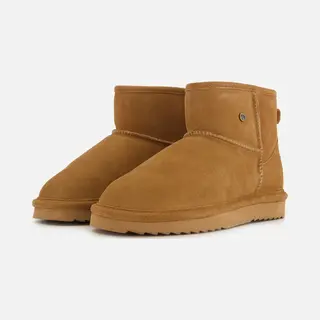 Warmbat Wallaby Suede Boot Heren Laarzen - Cognac