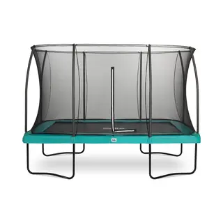 Salta Comfort Edition - 366 X 244 Cm - Rechthoekige Trampoline Met Veiligheidsnet - Groen - Trampoline Voor Kinderen
