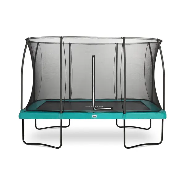 Salta Comfort Edition - 366 X 244 Cm - Rechthoekige Trampoline Met Veiligheidsnet - Groen - Trampoline Voor Kinderen thumbnail