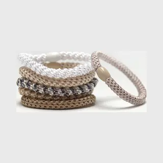 Funky Harties- Glitter Elastiekjes- 2-1 Haarelastiek En Armband- Armbanden- Vrouwen- Dames- Meisjes- Sterk Elastiek- Verslappen Niet- Cadeau-