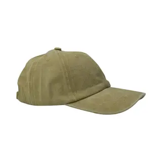 Jeans Cap - Unisex Baseball Cap - Denim 100% Katoen - Verstelbare Riemsluiting - Kaki