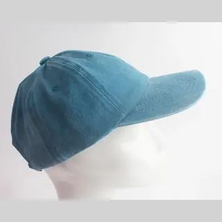 Jeans Cap - Unisex Baseball Cap - Denim 100% Katoen - Verstelbare Riemsluiting - Petrol