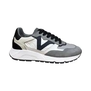 Via Vai Owen Cody Sneakers Heren - Leer, Mesh, Suède, Textiel - Blauw - Maat 46