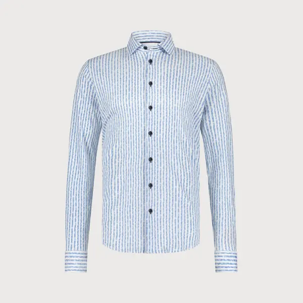 Blue Industry Casual Overhemd Blauw thumbnail