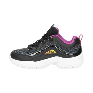 Fila Strada A Low Sneakers Zwart Imitatieleer - Dames - Maat 33