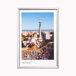 SecaDesign Iris Fotolijst - Fotomaat A4 21x29.7 Cm - Zilver