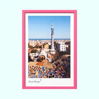 SecaDesign Iris Fotolijst - Fotomaat 10x15 Cm - Roze
