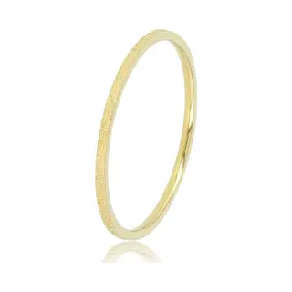 My Bendel - Aanschuifring Stardustring Goudkleurig - Aanschuifring Goudkleurig - Stardust Effect - 1mm Smal - Met Luxe Cadeauverpakking | Sieraden