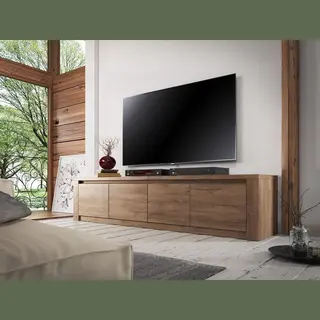 Meubella Tv-Meubel Monaco - Eiken - 4 Deuren - 170 Cm
