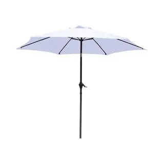 PimXL Parasol - Stokparasol -Ø300cm - Wit