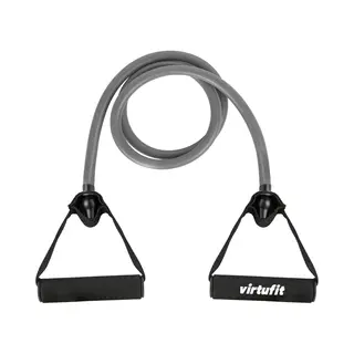 VirtuFit Weerstandskabel - Fitness Elastiek - Medium - Weerstandskabel Met Handvat - Fitness Elastiek - Met Handvatten - Weerstandsbanden -