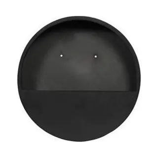 Pottery Pots Wandtopf Wally Hang Xs 30x9cm Schwarz