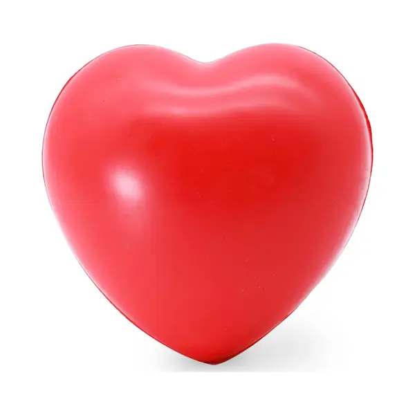 Stressbal Hartje - Rood - 7 Cm - Knijpbal - Verbeter De Focus - Rustgevend thumbnail
