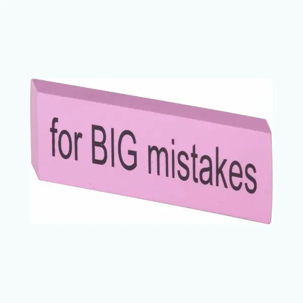 Xxl Big Mistake Gum 14 X 4, 5 Cm Roze thumbnail