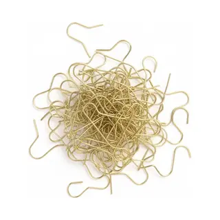 Kerstbalhaakjes Goud - 3, 5 Cm - 50 Stuks