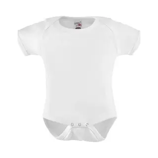 Kraamcadeau Baby Rompertje Met Korte Mouwen - Wit - Katoen 68