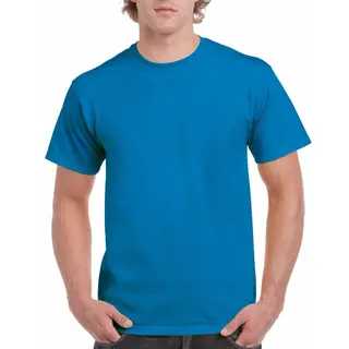 Gildan Saffierblauw Of Turquoise Katoenen Shirt Voor Volwassenen - Voordelige Kwaliteits T-shirts 2XL (44/56)