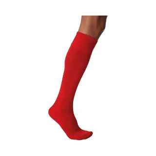 Hoge Kniekousen - Rood - Verkleed Of Sport Sokken - Dames/heren - 1 Paar - Polyester/elasthan 43-46
