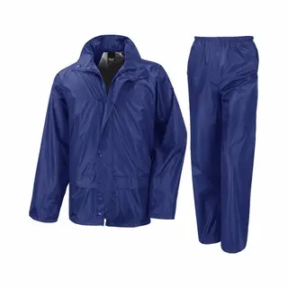 Result All Weather Regenpak - Voor Volwassenen - Blauw - Polyester - 2 Delig L