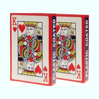 Speelkaarten Set - 2x Pakje Met 54 Kaarten - Met Plastic Coating