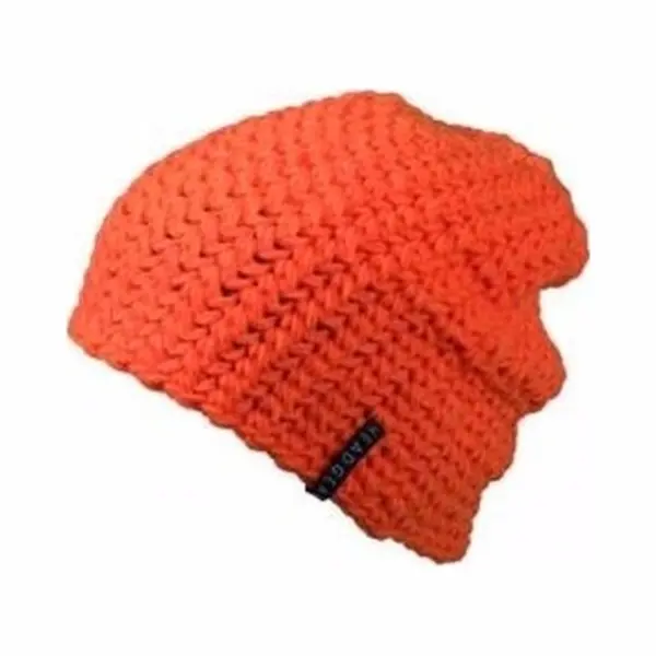 Myrtle Beach Basic Beanie Muts Oranje Voor Dames - Wintermuts thumbnail