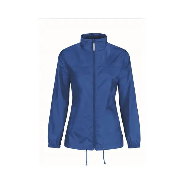 B&C Dames Windbreaker - Sirocco Windjas In Het Blauw - Volwassenen M Kobalt thumbnail