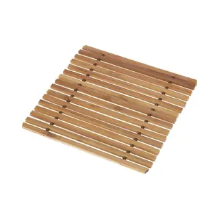 Pannenonderzetter – Bamboe – 1x Stuk – 18x17, 5 Cm – Houten Onderzetter