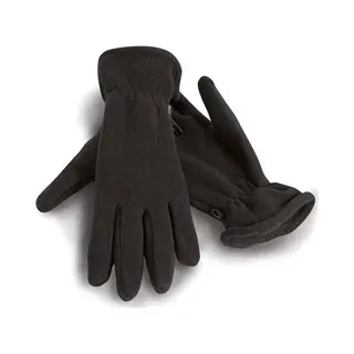 Result Zwarte Warme Fleece Handschoenen Voor Volwassenen M