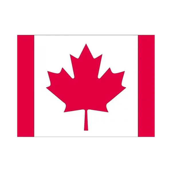 Bellatio Decorations Vlag Van Canada Stickers - 10x - 7 X 10 Cm - Landen - Candese Vlaggetjes - Versiering - Feestartikelen thumbnail