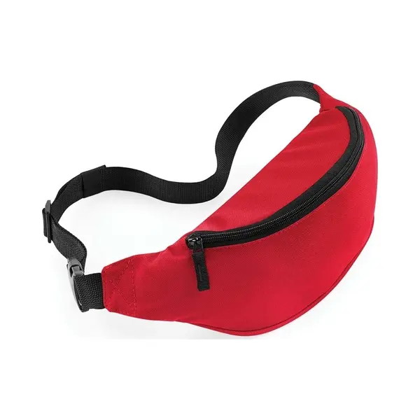 Bagbase Heuptasje/buideltasje - 1x - Rood - 38 X 14 X 8 Cm - Festivaltasjes - Reis/vakantie/wandel Tasje thumbnail