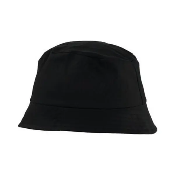 Vissershoedje/zonnehoedje - Zwart - Bucket Hat - One Size - Voor Volwassenen thumbnail