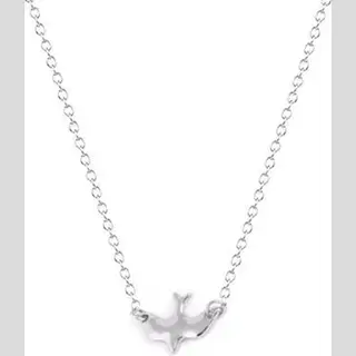 Amodi 24/7 Jewelry Collection Ketting Vogel - 45cm - Zilver