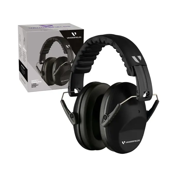 Vanderfields Premium Hearing Protection Ear Defenders - Broad Spectrum Sound Reduction 33.2dB At 2K Hz Noise Cancelling - Headset Safety Noise thumbnail