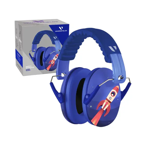 Vanderfields Premium Hearing Protection Ear Defenders - Broad Spectrum Sound Reduction 33.2dB At 2K Hz Noise Cancelling - Headset Safety Noise thumbnail