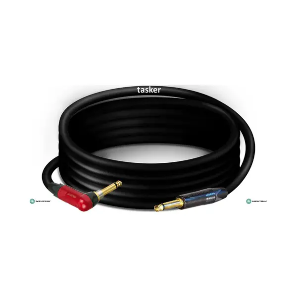 Tasker TSK1032-Aqmfs-6 Meter 6.3mm Ts Jack Gitaarkabel thumbnail