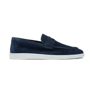 Omnio Milan Loafer Navy Suede
