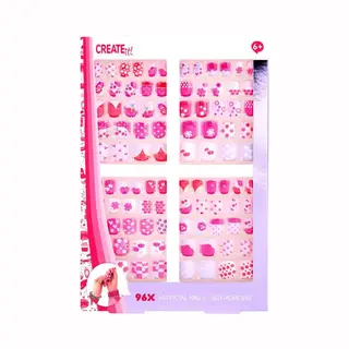 Create It! - Kunstnagels Zelfklevend Maxi Set, 96 St.
