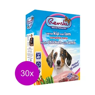 Renske Honden Natvoer - Hondenvoer Puppy - 30 X 395 G