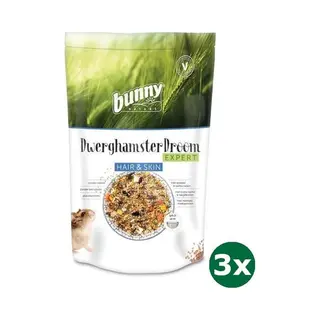 3x500 Gr Bunny Nature Dwerghamsterdroom Expert Hair & Skin