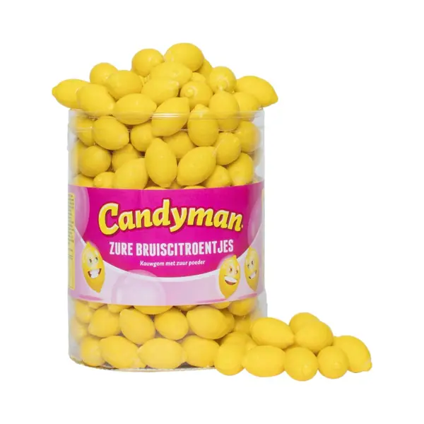 Candyman Zure Bruiscitroentjes - 200 Stuks thumbnail