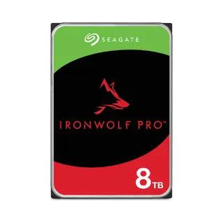 Seagate IronWolf Pro ST8000NT001 internal hard drive 8 Tb 7200 Rpm 256 Mb 3.5" Serial Ata Iii