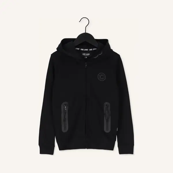 Cars Jeans Iscar Hood Sw Black Jongens Vest - Maat 116 thumbnail