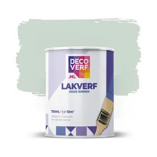 Decoverf.nl Decoverf Lakverf Witte Saliegroen, 750ml