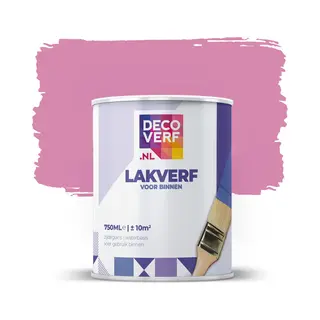 Decoverf.nl Decoverf Lakverf Warmroze, 750ml